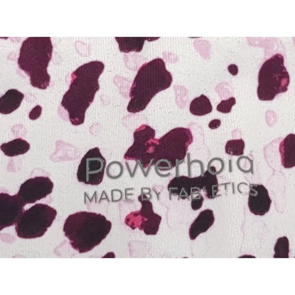 Fabletics Leggings‎ Womens Small High Waisted Statement Powerhold Leopard Print
